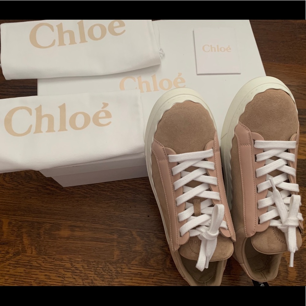 🚫SOLD🚫 CHLOÉ  Lauren Platform Sneaker - Picture 7 of 12